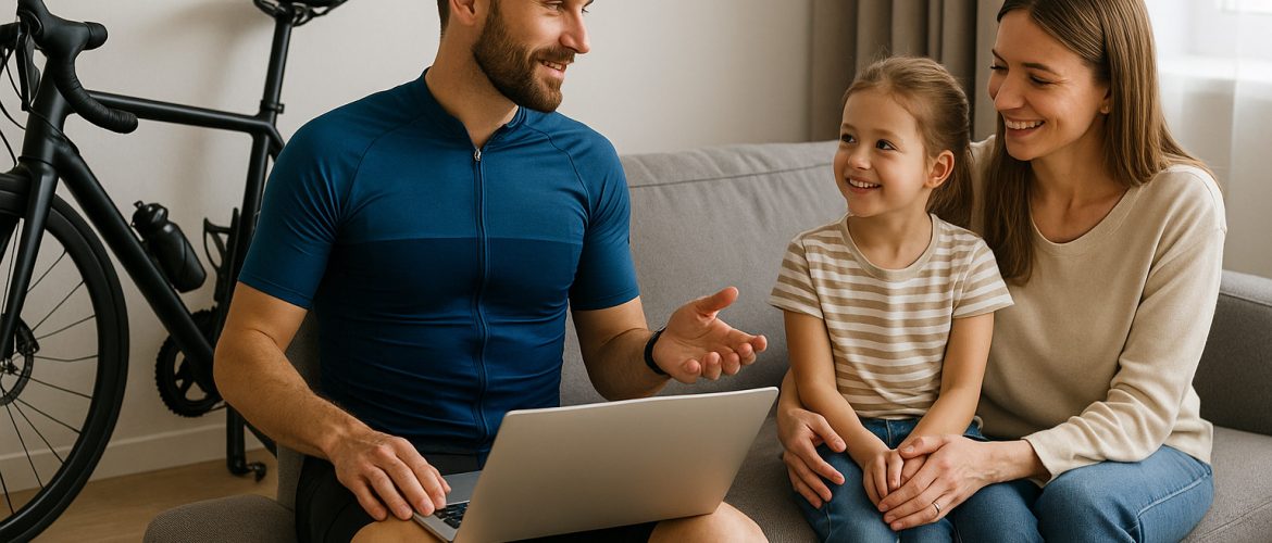 Vélo équilibre entre entrainement et vie personnelle