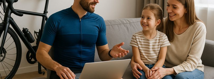 Vélo équilibre entre entrainement et vie personnelle